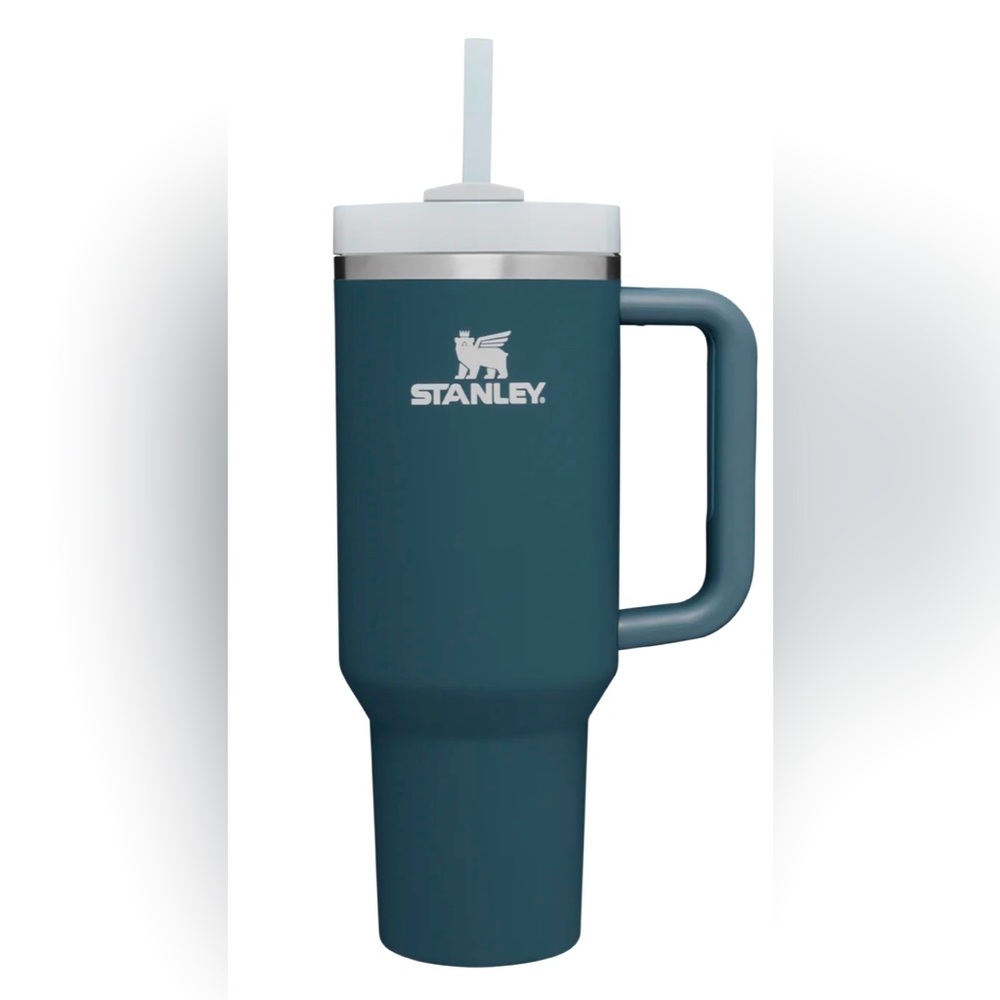 THE QUENCHER H2.0 FLOWSTATE™ TUMBLER (SOFT MATTE) | 40 OZ COLOR-STORMY SEA NIB